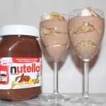 Nutella mousse met banaan en walnoot