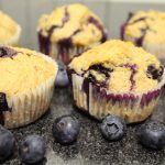 Kiki’s gezonde muffins met blauwe bessen en havermout