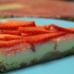 NY-Cheesecake met aardbeien